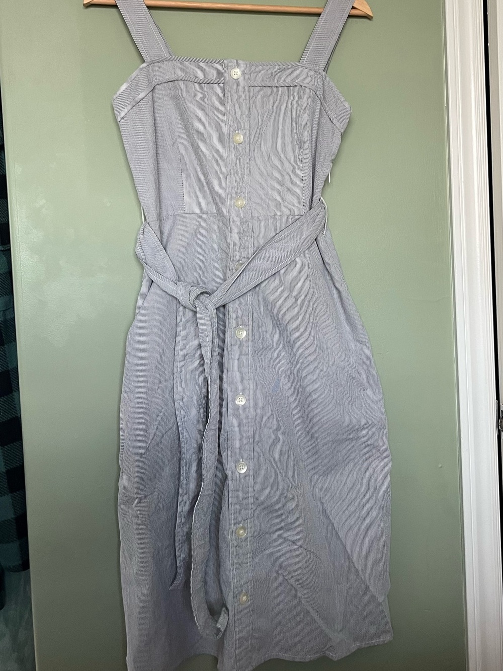 Everlane Cotton Weave Picnic Dress - Size 4 - Picture 2 of 8